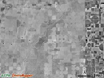 Harmony township, Kansas satellite photo by USGS