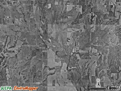 Nippawalla township, Kansas satellite photo by USGS