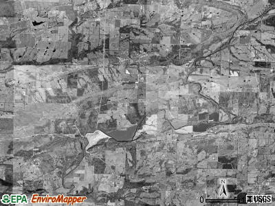 Matthews township, Arkansas satellite photo by USGS