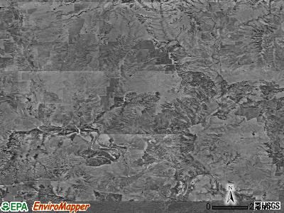 Aetna township, Kansas satellite photo by USGS