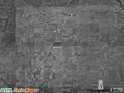 Walton township, Kansas satellite photo by USGS