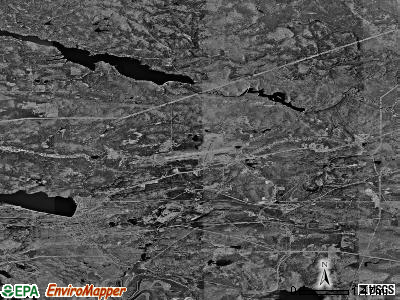 Negaunee township, Michigan satellite photo by USGS