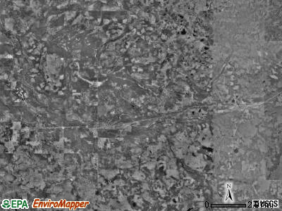 Duncan township, Michigan satellite photo by USGS