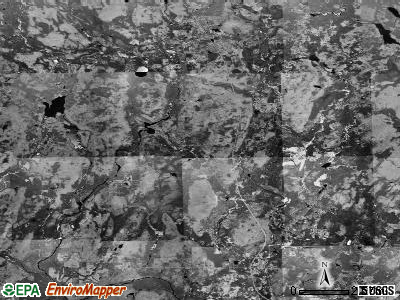 Hematite township, Michigan satellite photo by USGS