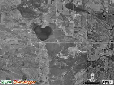 Center township, Michigan satellite photo by USGS