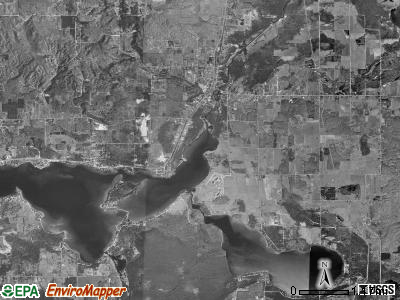 Littlefield township, Michigan satellite photo by USGS