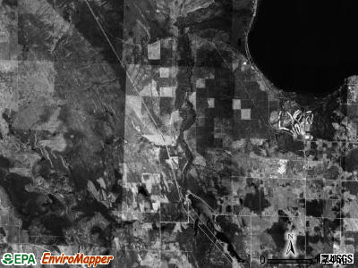 Waverly township, Michigan satellite photo by USGS
