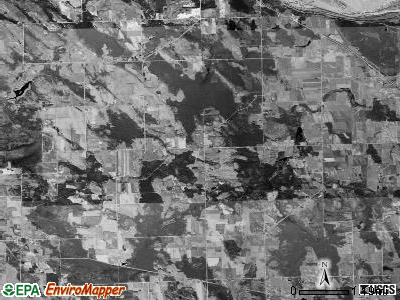 Belknap township, Michigan satellite photo by USGS