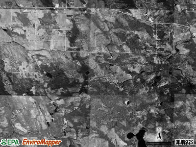 Walker township, Michigan satellite photo by USGS