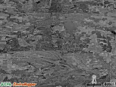 Wellington township, Michigan satellite photo by USGS