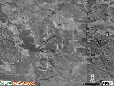 Jordan township, Michigan satellite photo by USGS