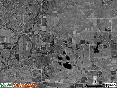 Elmira township, Michigan satellite photo by USGS