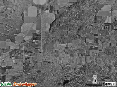 Star township, Michigan satellite photo by USGS