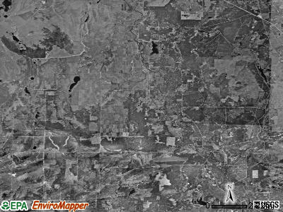 Lovells township, Michigan satellite photo by USGS