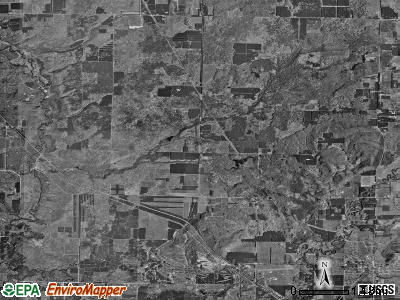 Weldon township, Michigan satellite photo by USGS