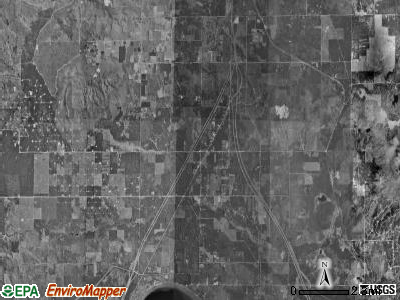 Beaver Creek township, Michigan satellite photo by USGS