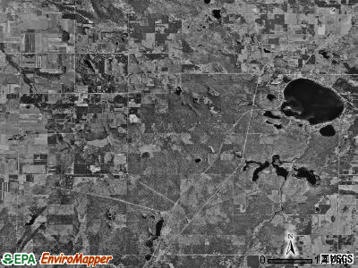 Fife Lake township, Michigan satellite photo by USGS
