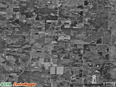 Joyfield township, Michigan satellite photo by USGS