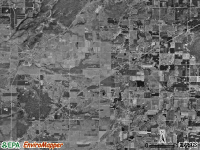 Cleon township, Michigan satellite photo by USGS