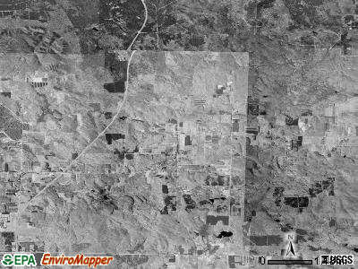 Pioneer township, Michigan satellite photo by USGS