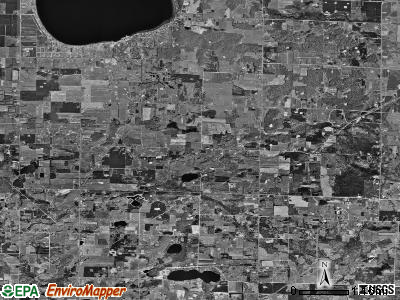 Bear Lake township, Michigan satellite photo by USGS