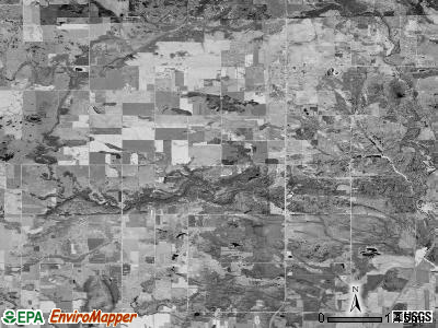 Burleigh township, Michigan satellite photo by USGS