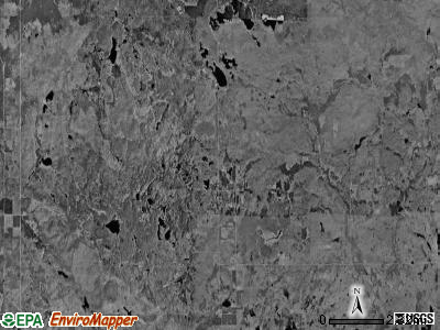 Nester township, Michigan satellite photo by USGS