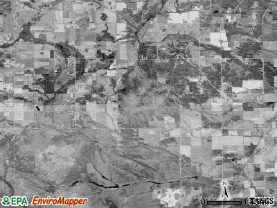 Mason township, Michigan satellite photo by USGS