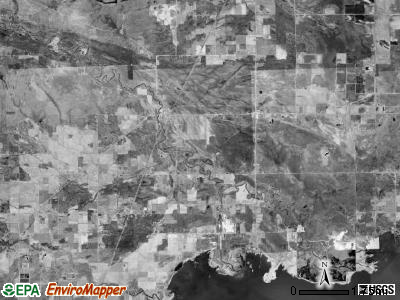 Arenac township, Michigan satellite photo by USGS
