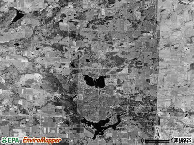 Sage township, Michigan satellite photo by USGS