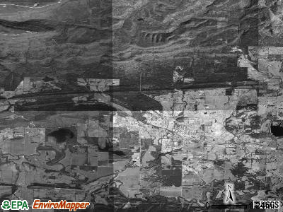 Riley township, Arkansas satellite photo by USGS