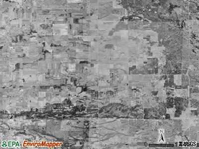 Gladwin township, Michigan satellite photo by USGS