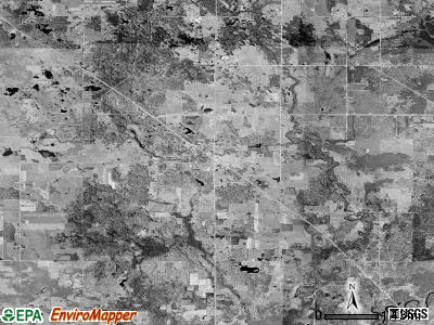 Middle Branch township, Michigan satellite photo by USGS