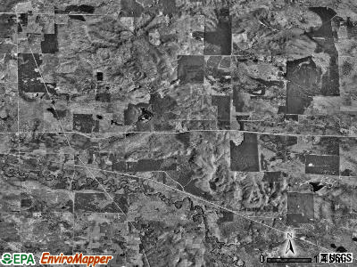 Sweetwater township, Michigan satellite photo by USGS