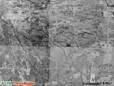Buckeye township, Michigan satellite photo by USGS
