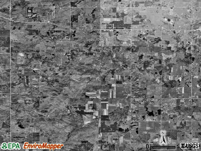 Chase township, Michigan satellite photo by USGS