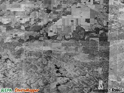Geneva township, Michigan satellite photo by USGS