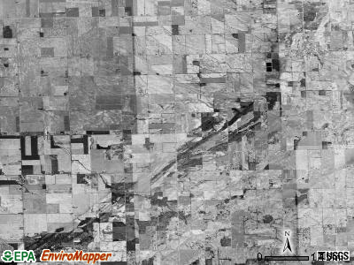 Elmwood township, Michigan satellite photo by USGS