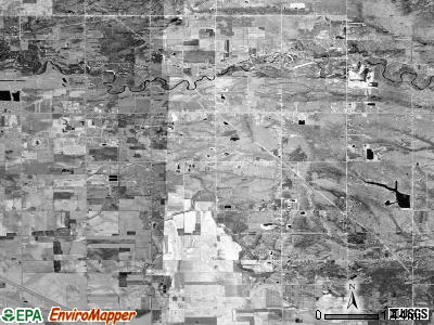 Chippewa township, Michigan satellite photo by USGS