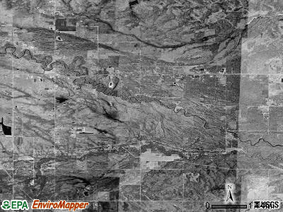 Greendale township, Michigan satellite photo by USGS