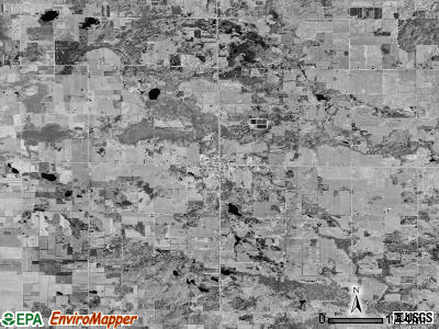 Wheatland township, Michigan satellite photo by USGS