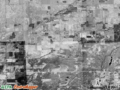 Juniata township, Michigan satellite photo by USGS