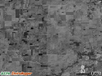 Lafayette township, Michigan satellite photo by USGS