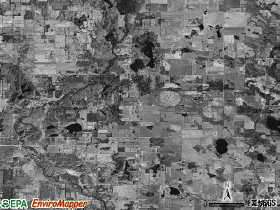 Montcalm township, Michigan satellite photo by USGS