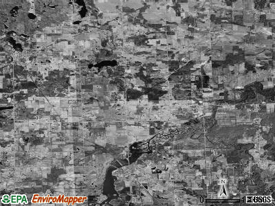 Marathon township, Michigan satellite photo by USGS