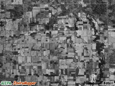 Maple Grove township, Michigan satellite photo by USGS