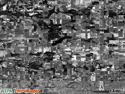 Chester township, Michigan satellite photo by USGS