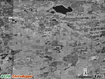 Orleans township, Michigan satellite photo by USGS