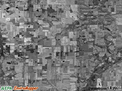North Plains township, Michigan satellite photo by USGS