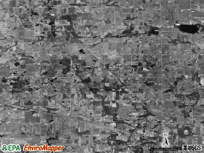 Wright township, Michigan satellite photo by USGS